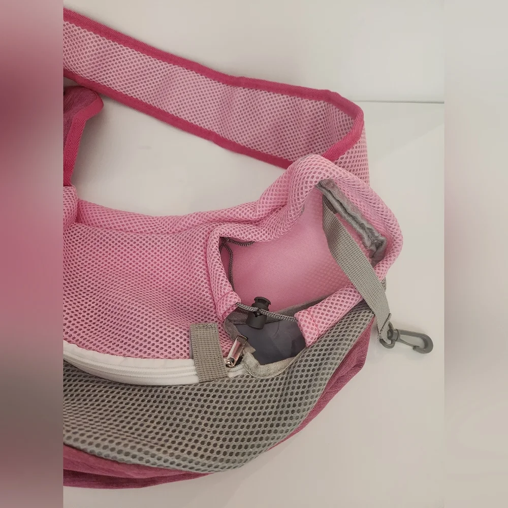 Pet Sling, Pet Dog Sling Carrier Adjustable Dog Satchel Carrier BagSz S | NWOT